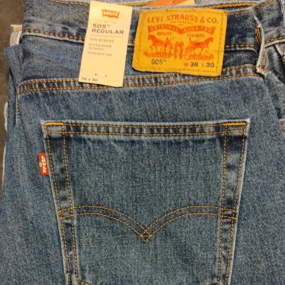Levi's 505 Regular Fit Jeans